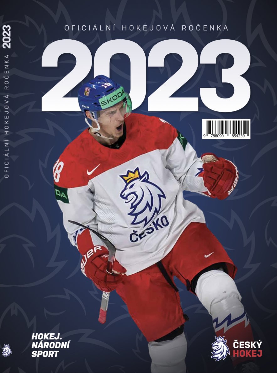 eSports_cz's tweet photo. Připomeňte si vše podstatné z hokejové sezóny 2022/23! 🏒📖

Prostřednictvím našeho nakladatelství  jsme právě vydali oficiální ročenku @czehockey. 🙌

👉 https://t.co/QoDRyIUPGM https://t.co/XtTRPRW3Ok