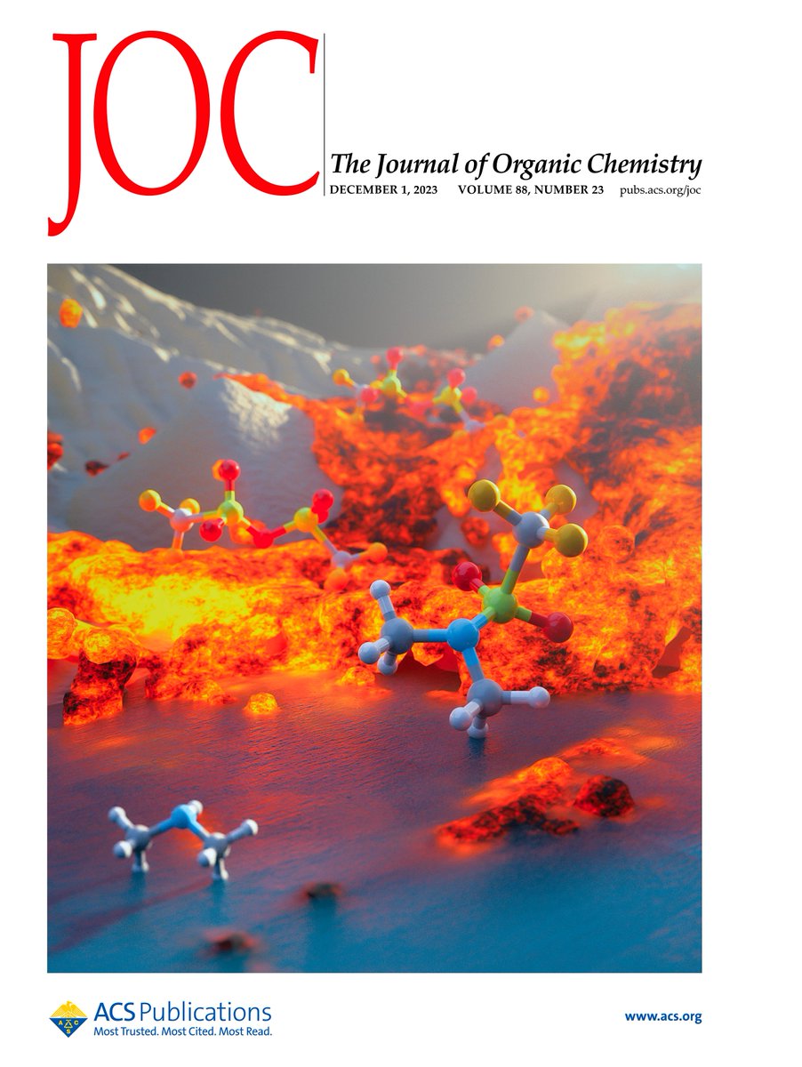 The Jeremiah Johnson Group (@johnsonchem) on Twitter photo Congratulations to fifth year PhD student Landon Kilgallon whose work was featured on the cover of the Journal of Organic Chemistry (<a href="/JOC_OL/">J Org Chem/Org Lett</a>)! 👏 👏 🎊
Read more about his work on the safe and scalable synthesis of DMTMSA at: pubs.acs.org/doi/10.1021/ac… Congratulations to fifth year PhD student Landon Kilgallon whose work was featured on the cover of the Journal of Organic Chemistry (<a href="/JOC_OL/">J Org Chem/Org Lett</a>)! 👏 👏 🎊
Read more about his work on the safe and scalable synthesis of DMTMSA at: pubs.acs.org/doi/10.1021/ac…