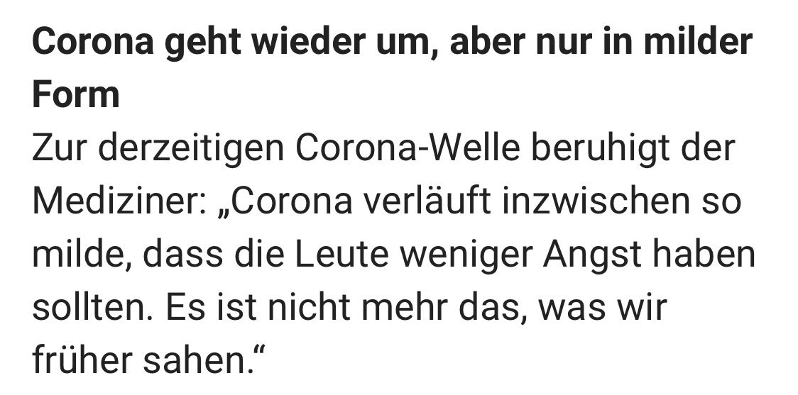 Hürden für Paxlovid und Impfung oft kaum zu überwinden. Muss man halt ein wenig beruhigen (6.12.2023 👇), wozu sonst sollen denn die 20 Millionen (2022) Euro öffentliches Geld für diese Zeitung da sein? 

Ältere Menschen und Immungeschwächte informieren?  

Link dazu? Hier nicht