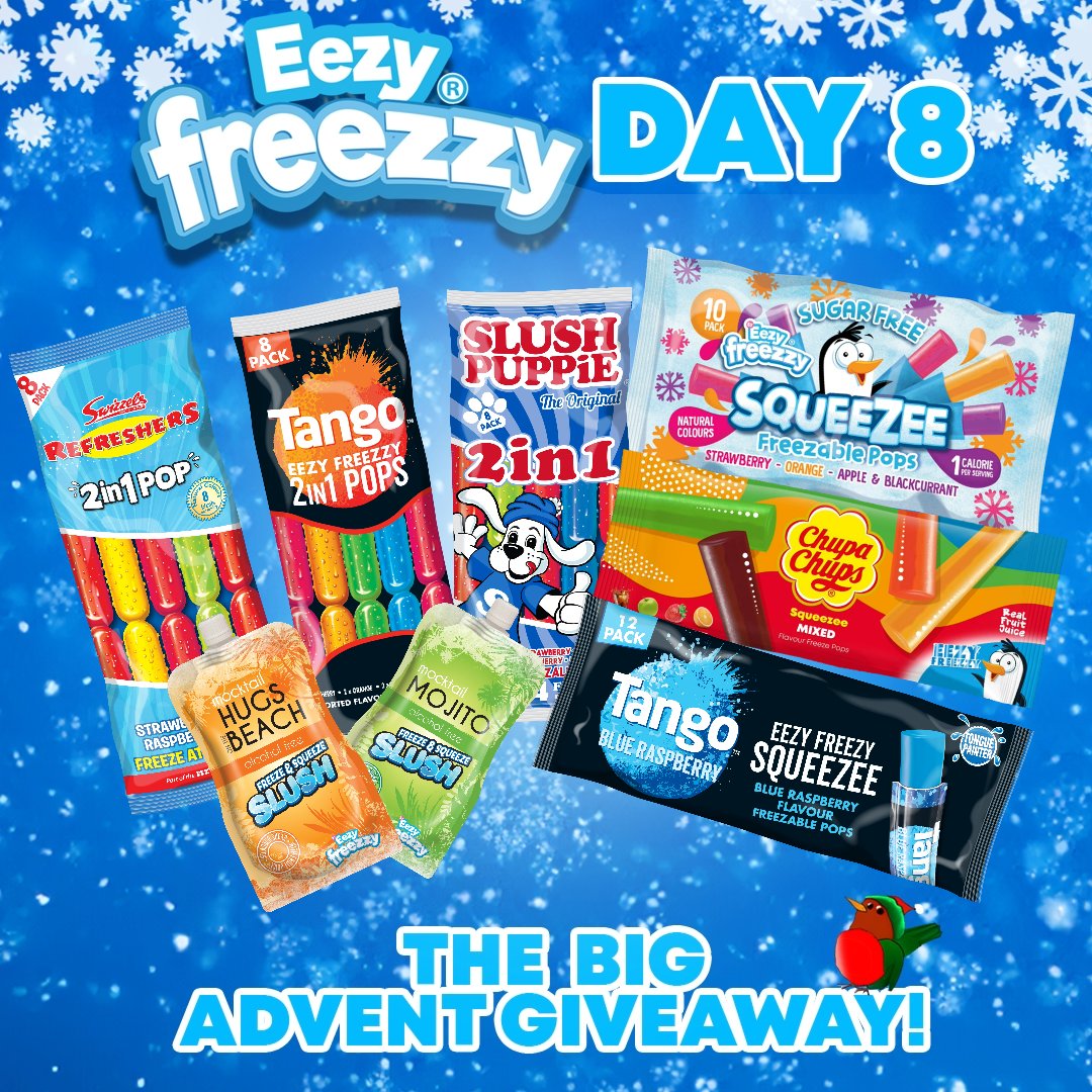 Day 8: Unwrap Today’s Eezy Surprise! 🎁

Day 8 of the Eezy Freezzy Big Advent Giveaway brings you our Co-Branding Creation Tango Squeezee. Remember, like and share the post on Instagram to enter draw! 🌟

#EezyFreezzy #Advent #Giveaway

Follow us: instagram.com/by_eezy/