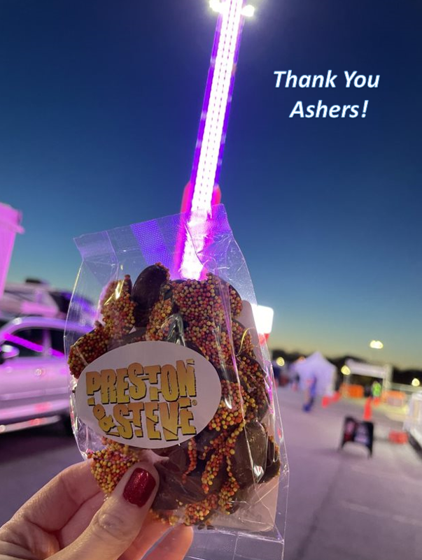AshersChocolate's tweet photo. We had the pleasure of sponsoring 93.3 WMMR's Camp Out For Hunger for their movie night on 11/14. We delivered over 100 bags of our delicious Fall Nonpareils. Thank you @beasleymedia for helping us get involved in this event!​

​#asherschocolates #campoutforhunger #fundraiser https://t.co/CG6IWn9l5Y