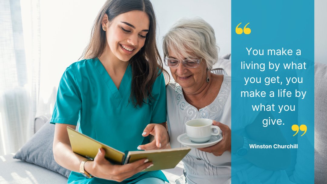 ComfortCareAZ's tweet photo. Take a moment to reflect on the impact you have as a caregiver. Your selfless dedication and compassionate care truly make a difference in the lives of those you support. https://t.co/G49yzCyxin