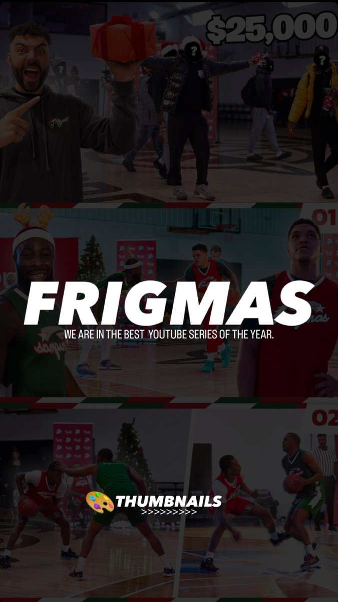 proteam__'s tweet photo. 🎨Take a look at these amazing thumbnails created for the Frigmas series!.🎄🎅🏼

Be sure to check out this series on the YouTube channel 🎥https://t.co/hlj135pNuP https://t.co/VruJWRWbG8