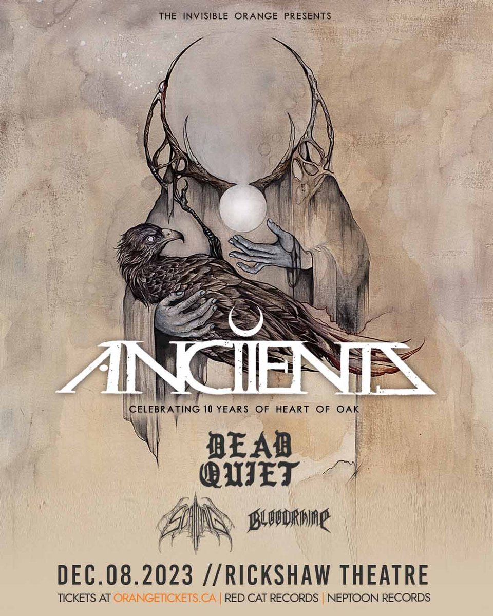 Rickshaw Theatre (@rickshawtheatre) on Twitter photo 💀TONIGHT💀
<a href="/anciients/">ANCIIENTS</a> return to the Rickshaw stage celebrate the 10 year anniversary of, 'Heart of Oak'! Catch them with <a href="/deadquietband/">Dead Quiet</a>, Scalding and Bloodrhine! 💀🔥
DOORS: 7:00pm ⏰
TIX: ow.ly/Rapp50PWEFF
RSVP: ow.ly/5UrQ50PWEGW
Presented by <a href="/invisiblorange/">The Invisible Orange</a> 💀TONIGHT💀
<a href="/anciients/">ANCIIENTS</a> return to the Rickshaw stage celebrate the 10 year anniversary of, 'Heart of Oak'! Catch them with <a href="/deadquietband/">Dead Quiet</a>, Scalding and Bloodrhine! 💀🔥
DOORS: 7:00pm ⏰
TIX: ow.ly/Rapp50PWEFF
RSVP: ow.ly/5UrQ50PWEGW
Presented by <a href="/invisiblorange/">The Invisible Orange</a>
