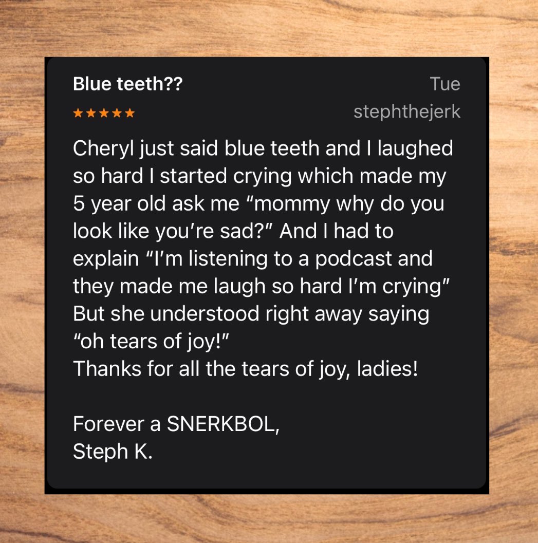 😂❤️

#reviewoftheweek #truestory #documentarypodcast #comedypodcast