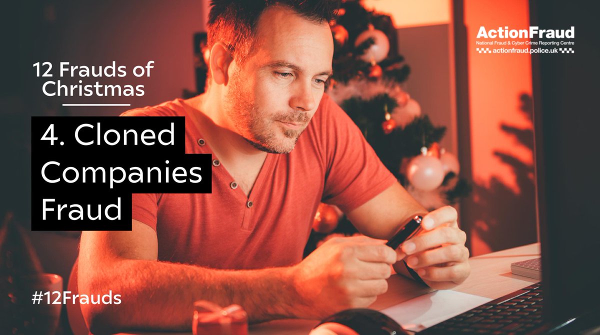 StaffsPolice's tweet photo. 💳 Cloned company scams affect both new and experienced investors. Fraudsters are impersonating the websites of real firms offering investments in stocks, cryptocurrency and ISA’s.
 
Learn to spot the signs  ➡️  https://t.co/jRdzZgbmTg

#12Frauds #Christmas #ROCUWM https://t.co/7KnZ6fHsXK