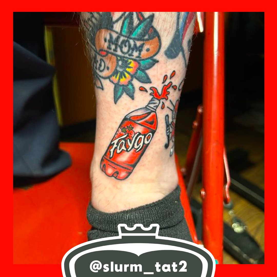 Faygo's tweet photo. Mom and Faygo. A love that never fades.
#Tattoo #Faygo #LoveForever #CallItPop #FlavorRevolution https://t.co/zMI2puaWcN