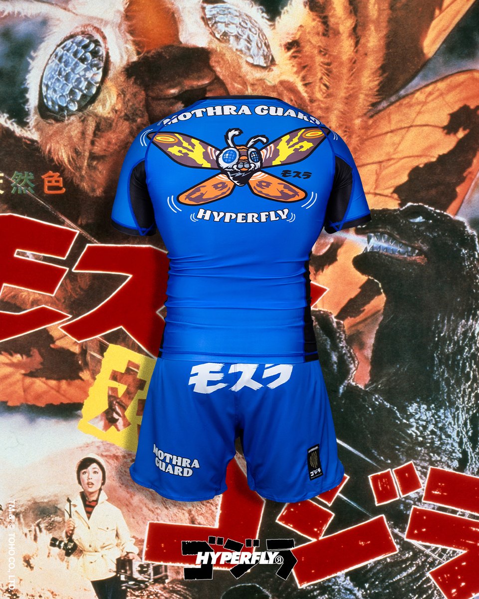Godzilla_Toho's tweet image. 👊💥 Put your hands up for @HYPERFLY 's expanding line of martial arts training rash guards, shorts, Jiu Jitsu Gi, and tees that'll have you sparring in style from the mat to the streets. See the full line: ow.ly/i2ro50QgS0b