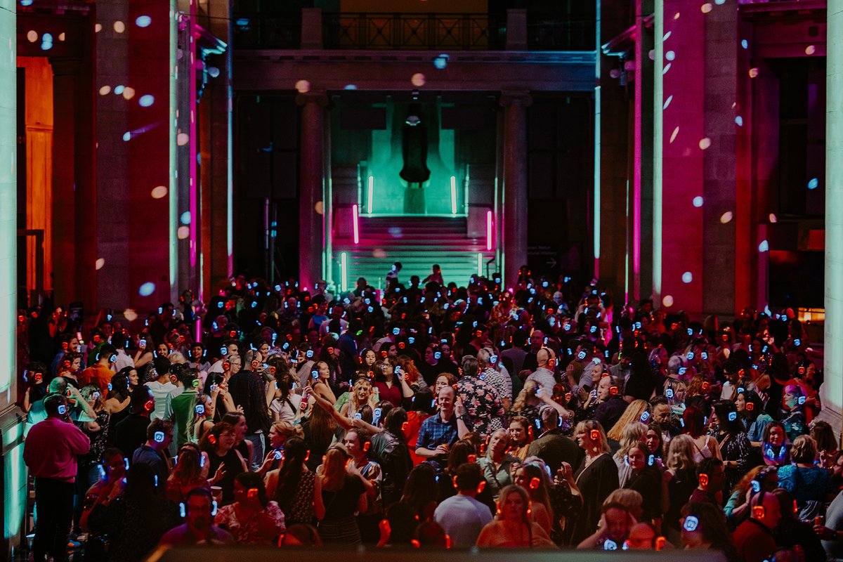 TOMORROW NIGHT! 🎧 Silent Disco returns to National Museum Cardiff! 🌟 📅 9 December 2023 🎟️ Tickets are selling fast, so grab yours now! 🎶✨ linktr.ee/AmgueddfaCymru