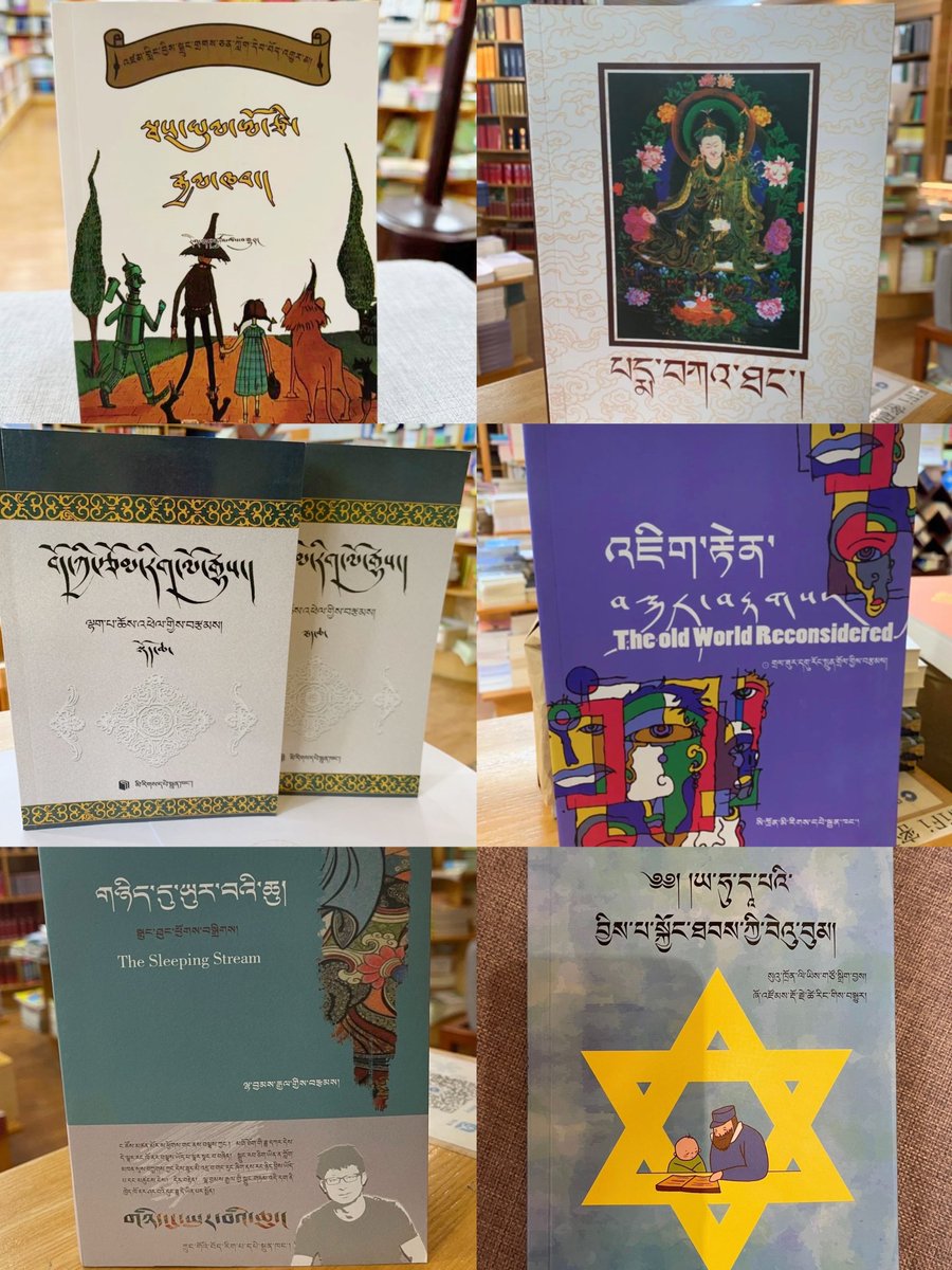 ninadn21's tweet photo. China has NEVER banned Tibetan language! Books in Tibetan language can easily be found in bookstores of Tibetan-populated regions. Even The Wonderful Wizard of Oz &amp; book about Jewish education can be found. What about the Indigenous languages of America? Endangered or extinct... https://t.co/twmAWiV8sD