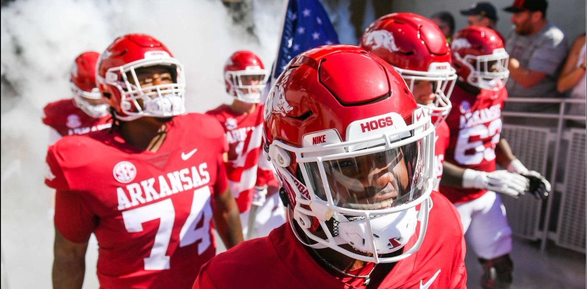 VERY BLESSED TO RECEIVE MY VERY FIRST OFFER FROM THE UNIVERSITY OF ARKANSAS! @borntocompete @deucerecruiting @JeremyO_Johnson @Coach_MWoodson