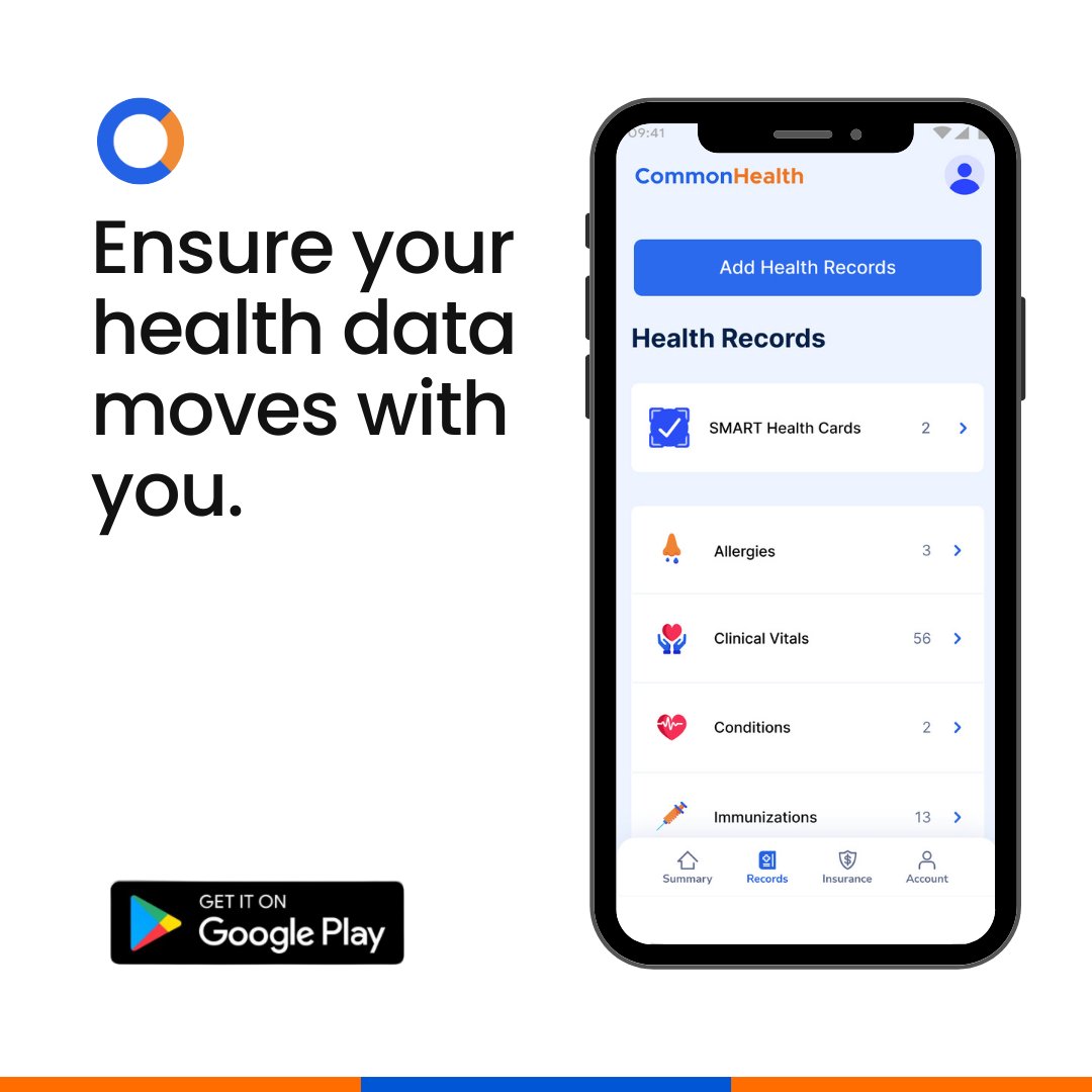 Starting a new healthcare journey? Your health data matters. Ensure it moves with you to guarantee seamless care transitions. Empower yourself with continuity and quality care at every stage with the CommonHealth app at hubs.la/Q02cxv-80.