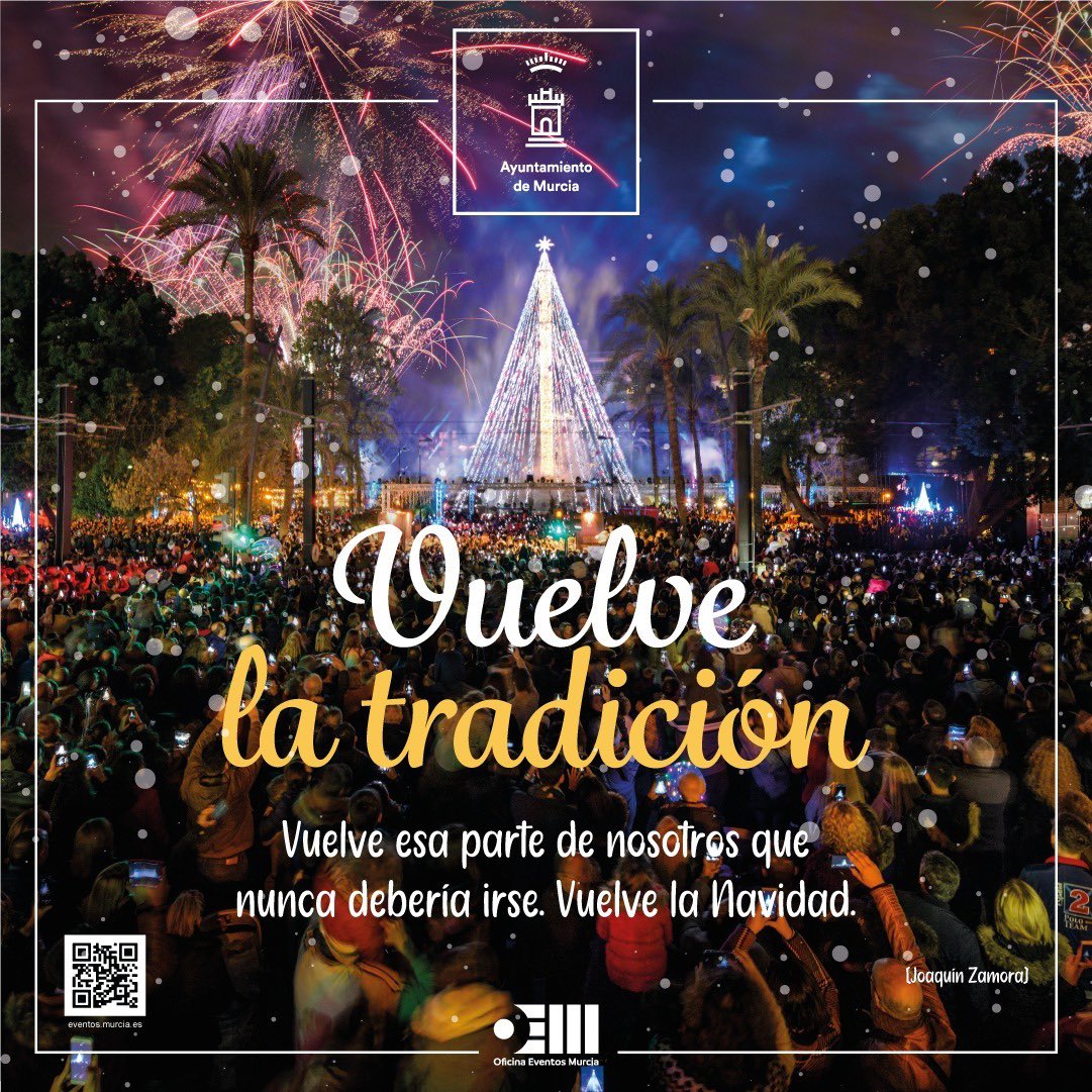 AytoMurcia's tweet photo. ⏳ Un día 🎄 https://t.co/Lud1gWUa0N