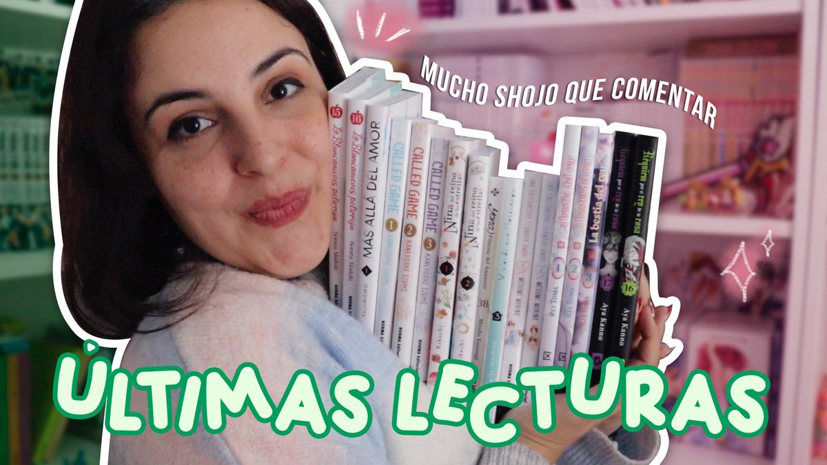 animoonreads's tweet photo. ¡NUEVO VÍDEO!📽️
Hoy os traigo un ÚLTIMAS LECTURAS donde os vengo a hablar de los grandisimos SHOJOS (y un JOSEI) que estoy leyendo, algunos disfrutándolos más que otros. 

Se agradece un RT🥺

https://t.co/ebkrumLWew https://t.co/KCL2cQagaR