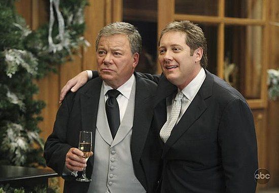 TVTango's tweet photo. 📺Today TV History: Alan Shore(#JamesSpader) and Denny Crane(@WilliamShatner) marry on BOSTON LEGAL #BostonLegal 2008. Season 5; Episode: "Last Call" https://t.co/krXfq3wvle https://t.co/26qWzkJfTx