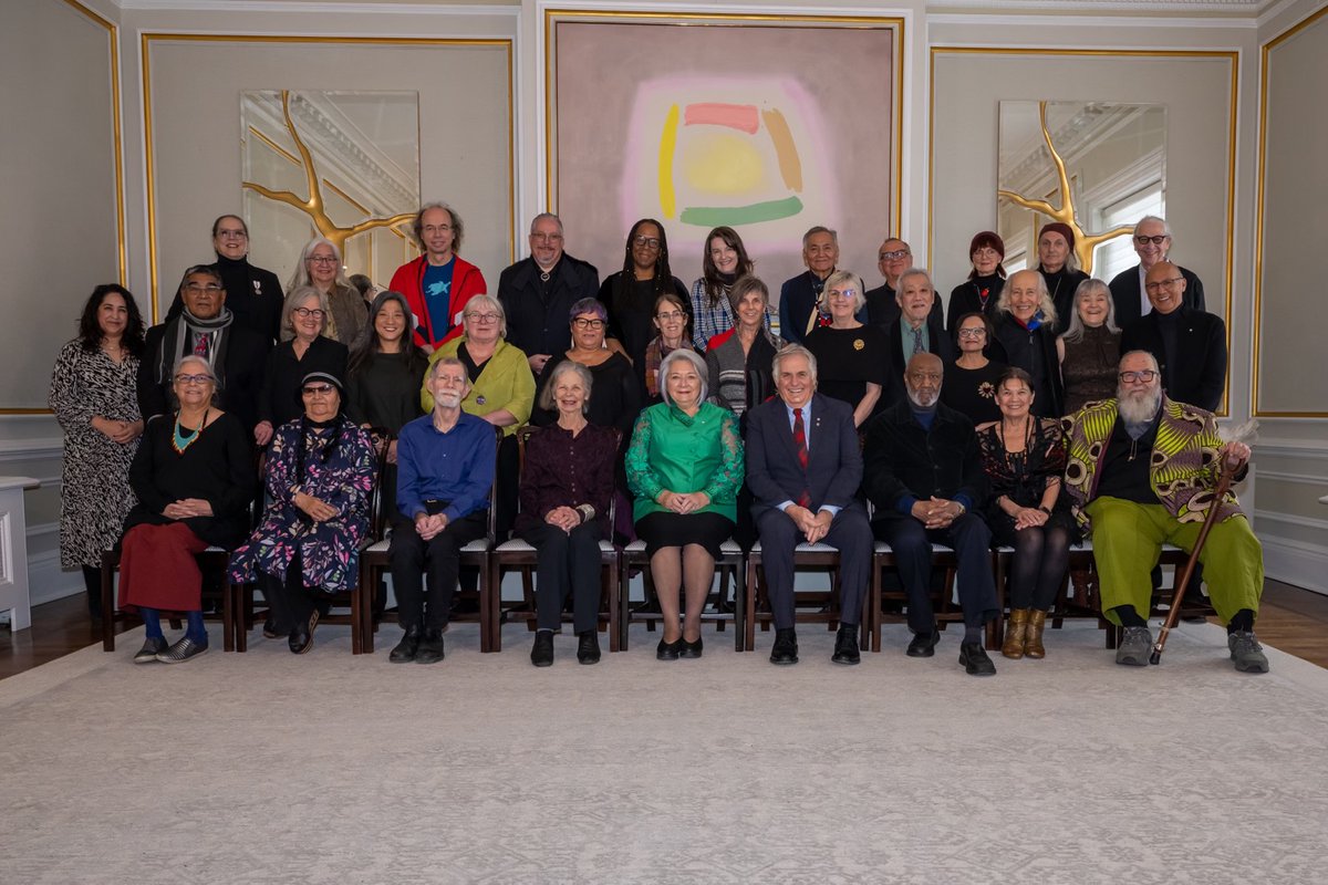 GGCanada's tweet photo. Art is a powerful medium, with the ability to connect us, no matter how different our experiences may be.

#GGSimon was honoured to present the #GGAVMA’s to 31 outstanding artists during a ceremony at @RideauHall.

#GGArts https://t.co/HgrQdT9J05