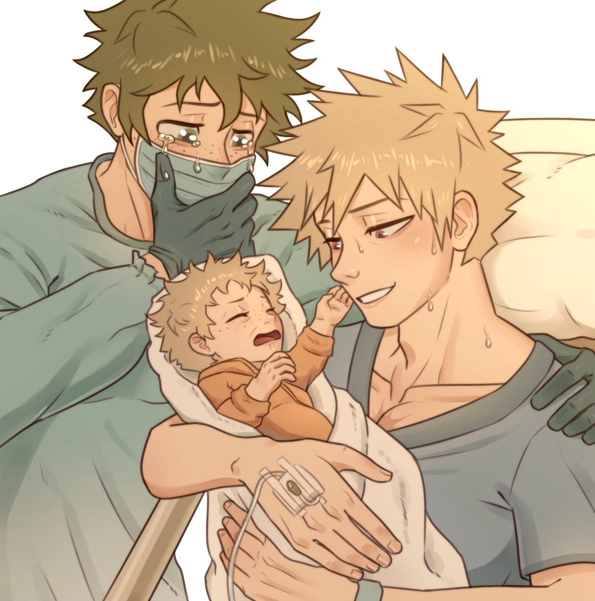 [ Abo AU ] #dkbk 

She was also born ugly like her mom 🥺