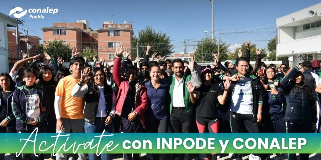 Conalep_Pue's tweet photo. 🙌 ¡Qué bien la pasaron alumnas, alumnos, padres de familia y docentes en el programa "Actívate con INPODE y CONALEP"! 🏃‍♀️🏃‍♂️ Cerramos la semana muy movidos gracias a nuestros amigos del @DeporteGobPue. 👏 #SomosConalep #ConalepTransforma 🟢💪 https://t.co/MUQ94UcLqW
