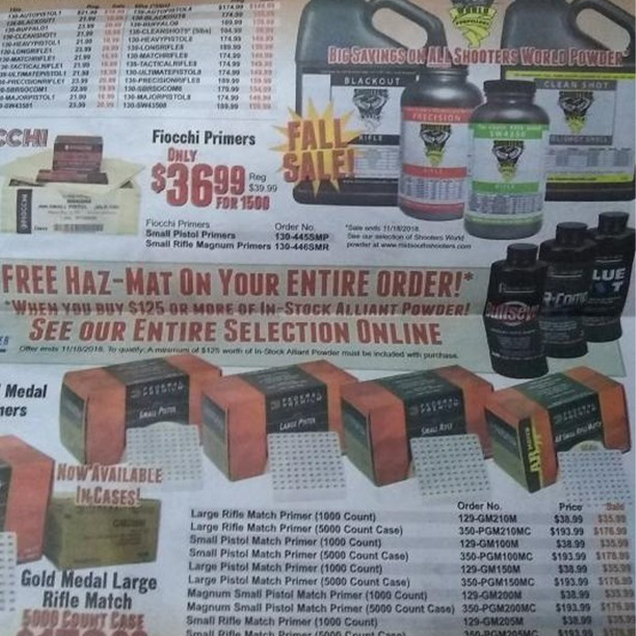MidsouthShooter's tweet photo. Aside from hoard all the gun powder and primers you could get your hands on, what would you do if you could travel back in time?

#loadyourown #backinmyday #powder #primers #shootersworld #federalgmm #largeriflematch https://t.co/x4zXth7ssI