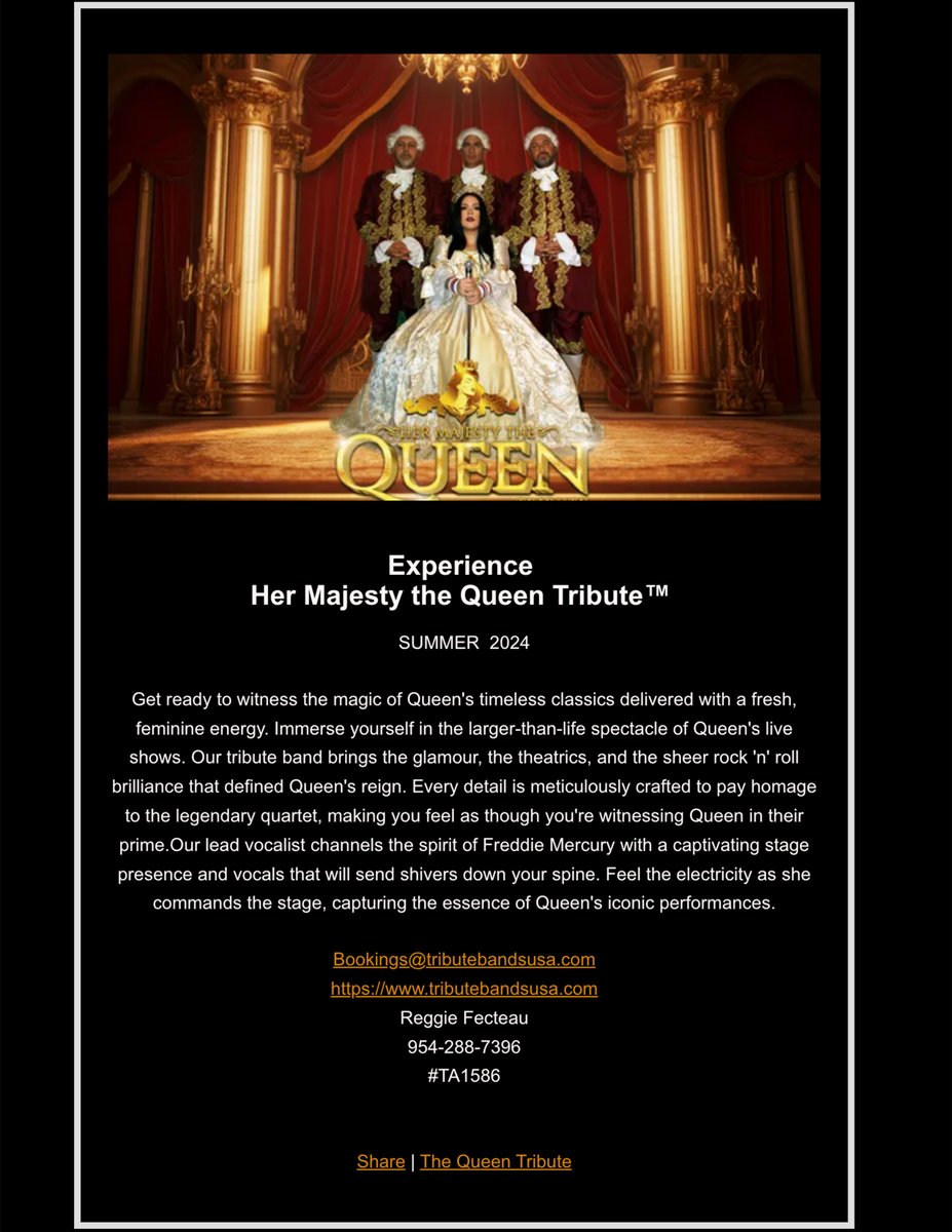 TributeMajesty's tweet photo. #QueenWillRock #Queen #rockbands #classicrock https://t.co/w4NoaSqhjL