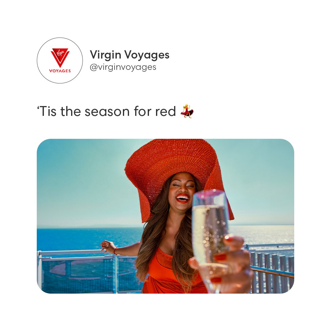 ‘Tis the season for red (and spending your holiday on the high seas) 🚢

Tag someone you want to wiggle your (mistle)toes in the sand with 👣