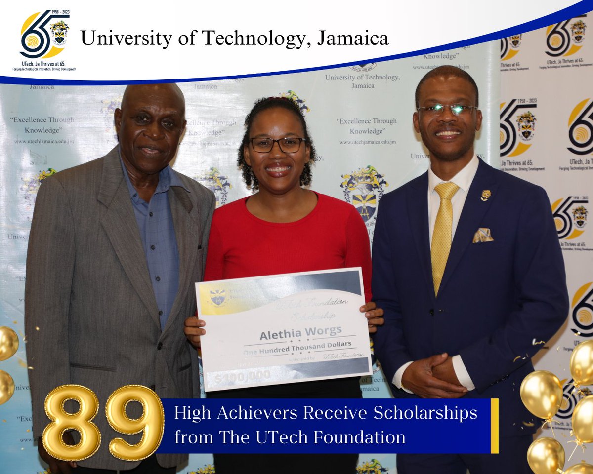 UTechJamaica's tweet photo. Congratulations to our shining Knights who were recently awarded with Scholarships by the UTech Foundation. Your hard work and dedication have paid off!
#UTechKnights
#Scholarship
#UTechFoundation https://t.co/PvMoh2bfic