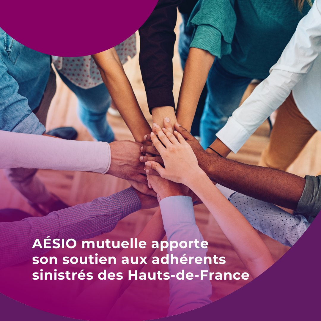 #Inondations
Face aux récentes intempéries, décrétées de catastrophe naturelle, vécues dans le #Nord et le #PasDeCalais, #AÉSIO mobilise son fonds de solidarité pour aider les adhérents sinistrés dont la résidence a été touchée.
Ils peuvent nous contacter👉🏼bit.ly/3tbQly8