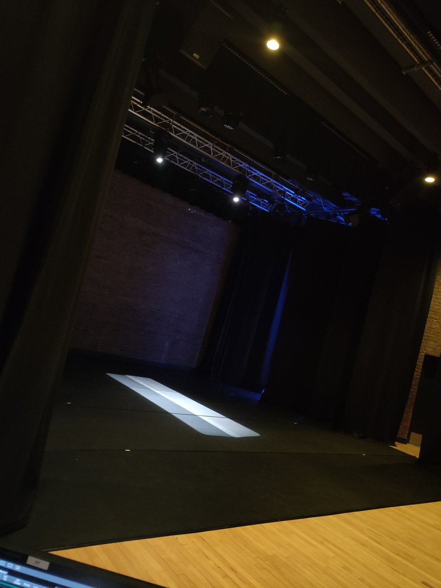 All set for #FreedomMoving at @GoCivTheatre. A week of plotting, tech and full runs. This one is going to be good. Powered by @LiberdadeCDT. gosforthcivictheatre.co.uk/freedom-moving…