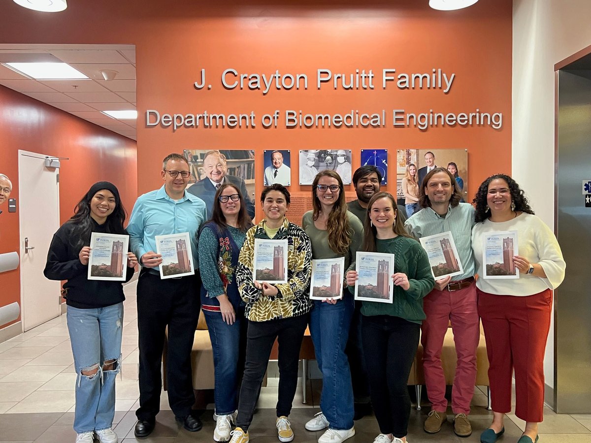 Congratulations to all UF BME Departmental Excellence Awardees! Thank you to H&amp;A Committee Chair: @brainmappinglab!