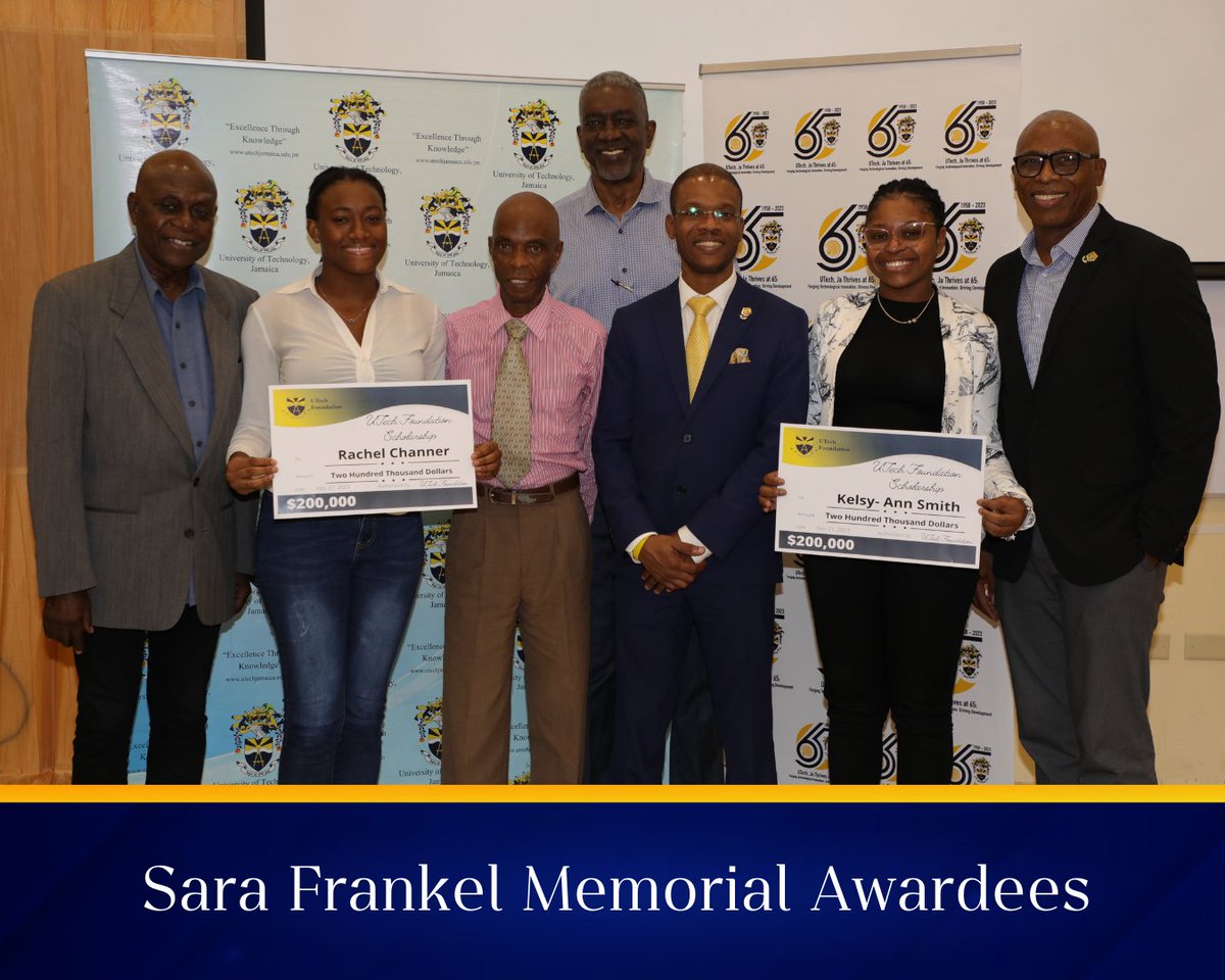 UTechJamaica's tweet photo. Congratulations to our shining Knights who were recently awarded with Scholarships by the UTech Foundation. Your hard work and dedication have paid off!
#UTechKnights
#Scholarship
#UTechFoundation https://t.co/PvMoh2bfic
