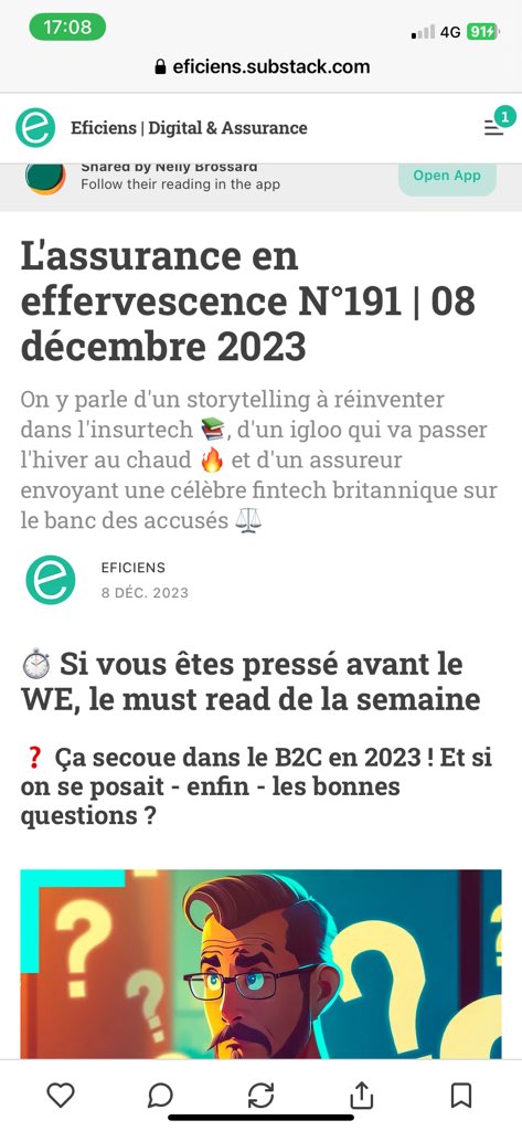 nelbro's tweet photo. ☑️ Les infos clés hebdo de l’#insurtech :
🔹Levée 💰pour #FASST !
🔹@MAPFRE partenaire de @Cyberwrite_Inc 🇺🇸pour couvrir les PME 🏴☠️
🔹#AXAClimate lance une offre paramétrique avec #Howden pour couvrir les inondations au 🇹🇬 💦🌏
…
🙏@eficiens
https://t.co/Dp28bA0ZAC https://t.co/JHXA17qxAS