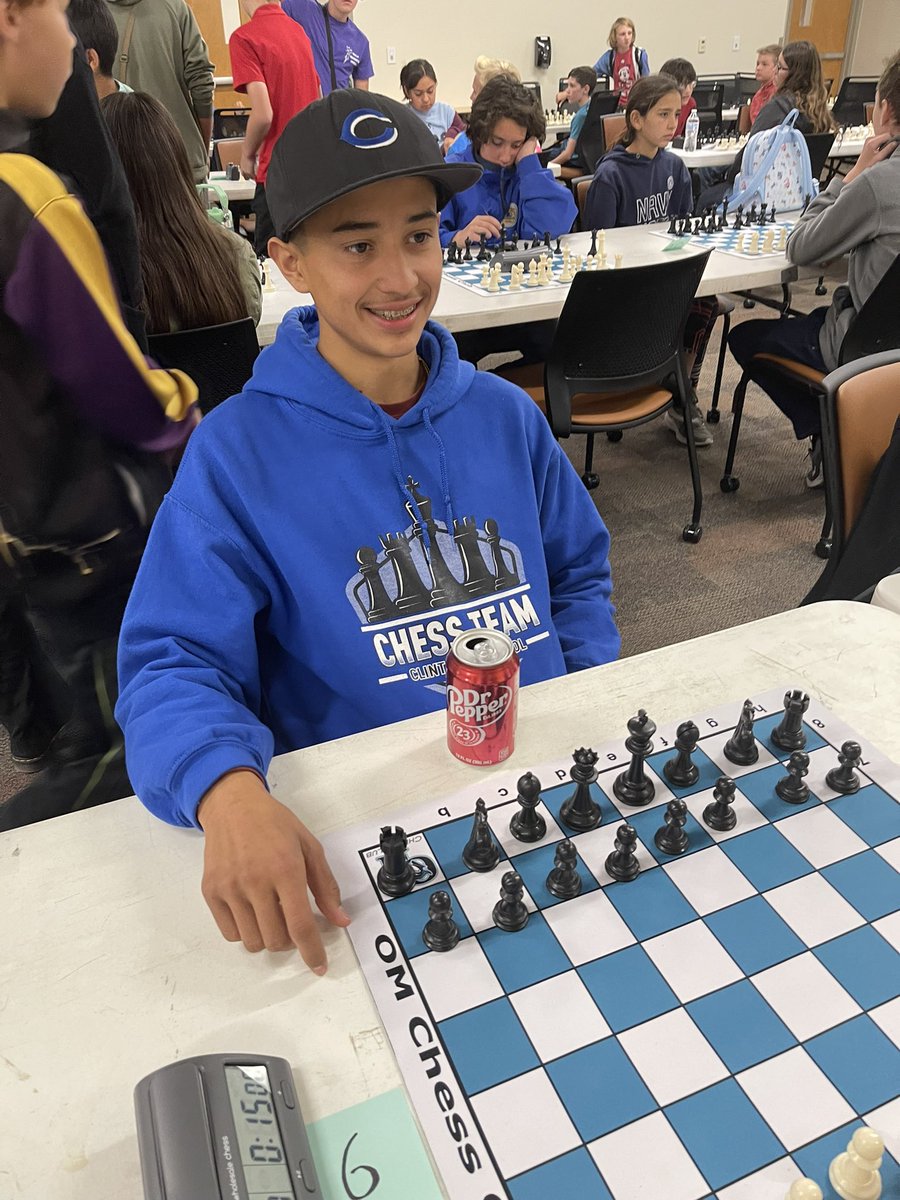RgutierrezChgo's tweet image. APECHS and DACC Chess Championship #ClintChessTeam #ClintFamily