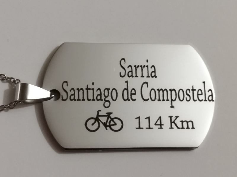 MalasMeigas's tweet photo. #camino #caminhão #caminosantiago #caminosantiagodecompostela #colganteacero #colgantepersonalizado  Colgante o Llavero acero Mi Camino, personalizamos tu colgante o llavero grabado con láser en acero inoxidable. Para que recuerdes siempre tu Camino https://t.co/nu6eE0gXMy https://t.co/WuhiFdGK5s