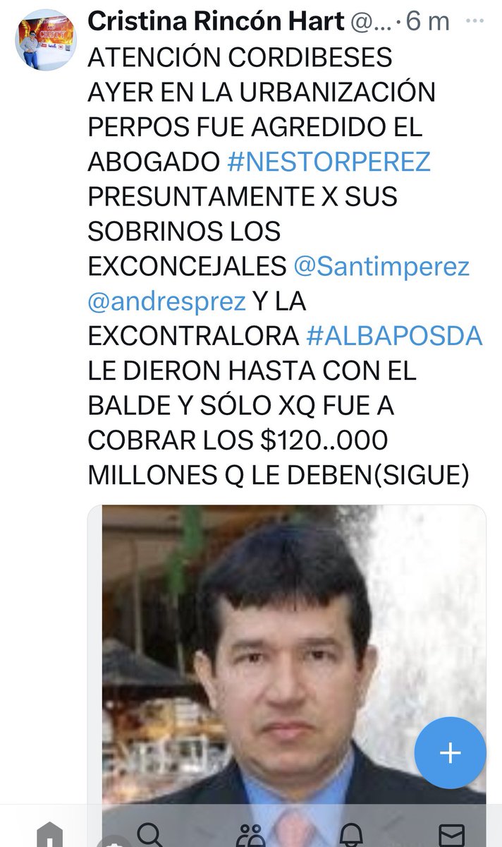 CristyRinconHar's tweet photo. LITERALMENTE SR COMANDANTE @PoliciaDECOR Y TODA LA AGRESION Q RECIBIÓ EL ABOGADO #NESTORPEREZ LA OBSEVARON LOS POLICÍAS ASIGNADOS AL GOBERNADOR @orlandobenitezm Q SÓLO SE FUERON D MIRANDA Y NO ACTUARON ANTE TAN ABERRANTE HECHO Q YA FUE DENUNCIADO ANTE @FiscaliaCol (SIGUE)
HILO⬇️ https://t.co/4ZZJmtzVjl