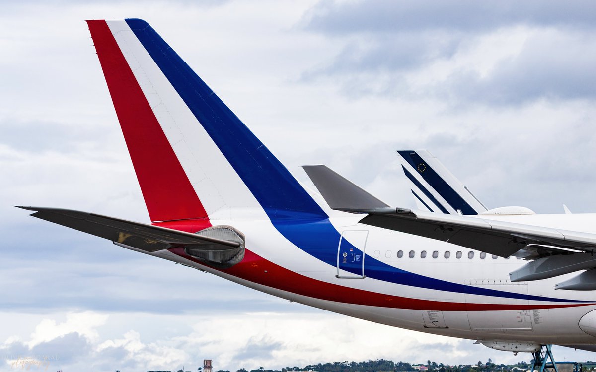 OlivierHoarau's tweet photo. 🇫🇷 Same thing for departure, weather was no present ☁️ See you #Cotam #A330 👋
#Avgeek #FAF #LaReunion #Airbus #Government https://t.co/7uIgngjdlj