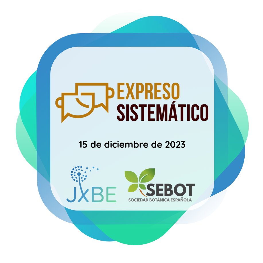 JovenesBotanica's tweet photo. ¡Expreso Sistemático!

El próximo 15 de diciembre se celebrará el EXPRESO SISTEMÁTICO, coorganizado por @OficialSebot y la asociación Jóvenes por la Botánica Española. El horario será de 11:00 a 13:00 (CET).

Se podrá acceder a través de este enlace: https://t.co/3qdqKu1yS5 https://t.co/xtooYdlenH