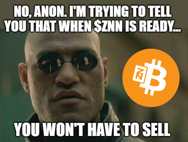 sugoibtc's tweet photo. Being a decentralized network means that you should always be in control of what happens with your money.
How can we trust centralized L1's that own the majority of the supply, it's all an illusion.
#Bitcoin changed the world, and $ZNN is here to improve it.
Enter #WebZ anon. https://t.co/6gCM07MNcl