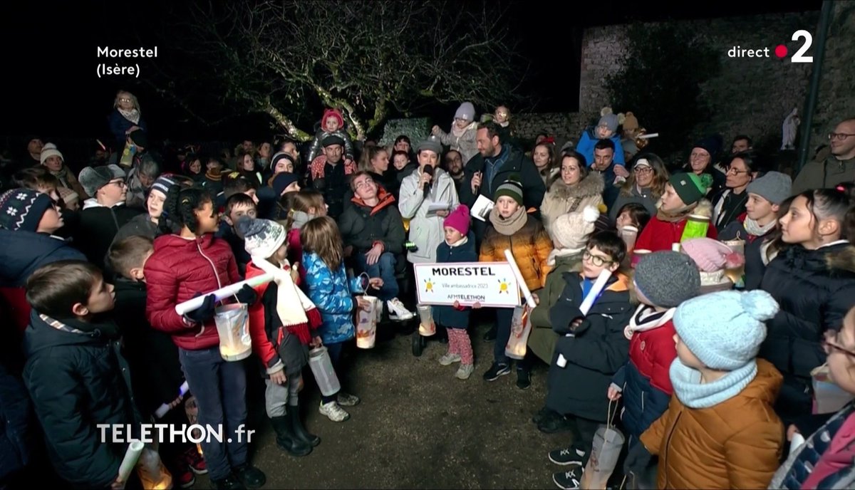 Soldatdesmedias's tweet photo. Une incroyable mobilisation à #Morestel avec @So_Jovillard et @AdrienRohard. #Téléthon2023 #Téléthon https://t.co/ksekGgsDTm