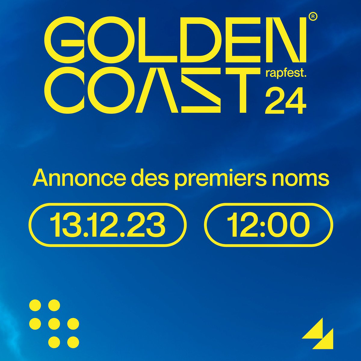 👁️ MERCREDI 13 DÉCEMBRE 2023 à 12h : annonce des premiers noms.

#WeWantToBelieve #IsItReal #GoldenCoast