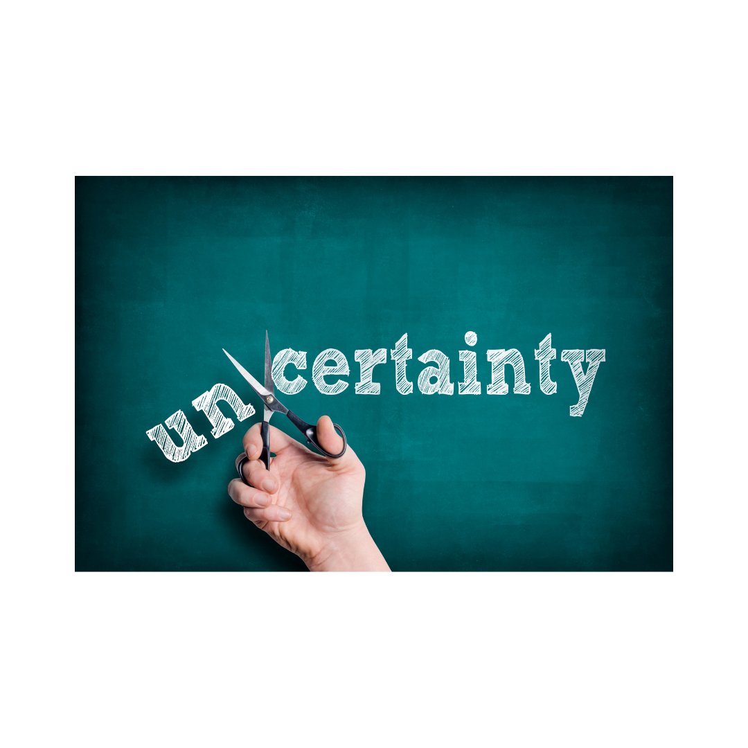 "If there’s one thing that’s certain in business, it’s uncertainty.” - Steven Covey