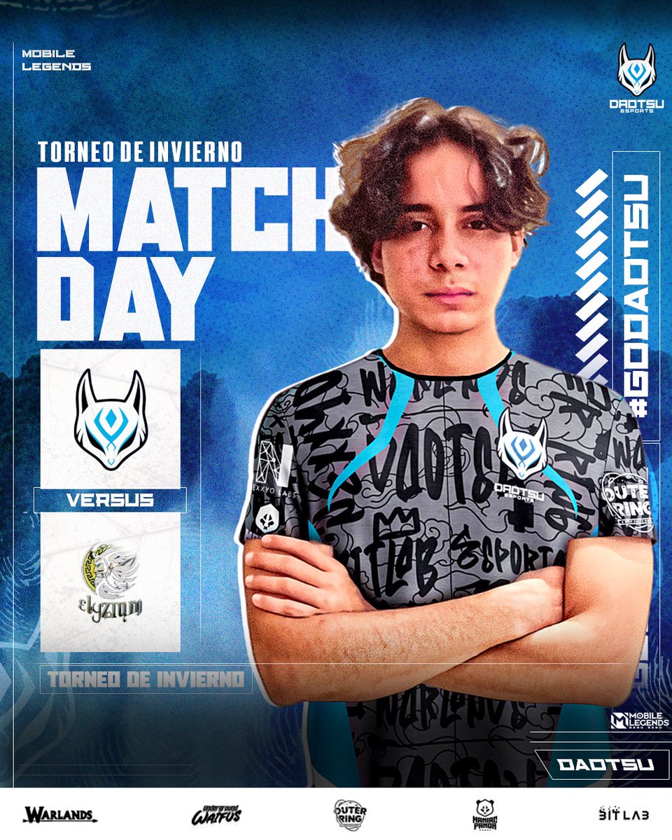daotsugg's tweet photo. HOY: DÍA DE MOBILE LEGENDS🎮

🏆 #TorneoDeInvierno
🆚 Elyzium
⏰ 2:00hs🇪🇸/22:00hs🇦🇷
📺 https://t.co/8ssqjPwRH1

#GODAOTSU🦊 #MLBB