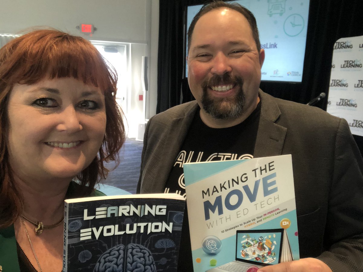 It is always a great day when I run into @mrhooker - this time at #TLTechLive talking #AI