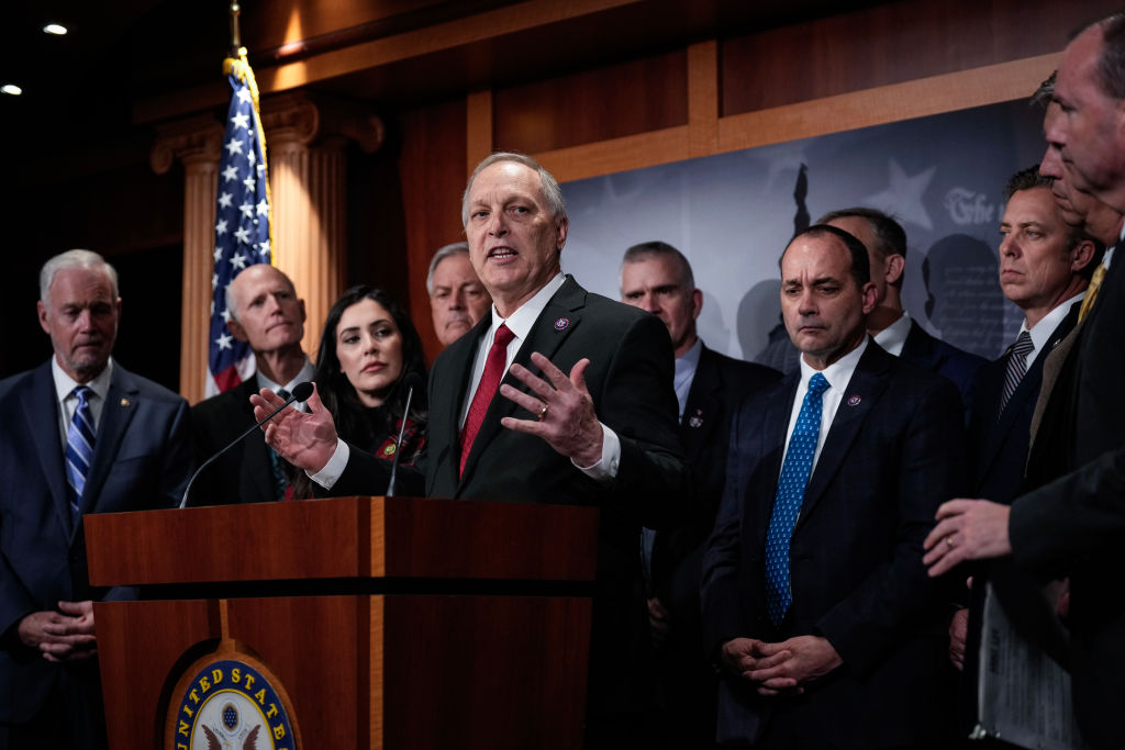 PunchbowlNews's tweet photo. The House Freedom Caucus has come out against the NDAA, citing  Johnson’s decision to extend FISA as part of the package.

More from @MicaSoellnerDC, @JakeSherman and @bresreports in Midday.
https://t.co/OBNCcaaJJW https://t.co/Ebkvnf4Emc