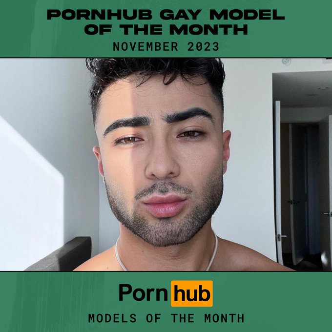 PornhubGay's Model of the Month for November is @AmirPounding!🏆   Find out what all the hype is about<a class="tags" href="/tag/amirpounding">@amirpounding</a>