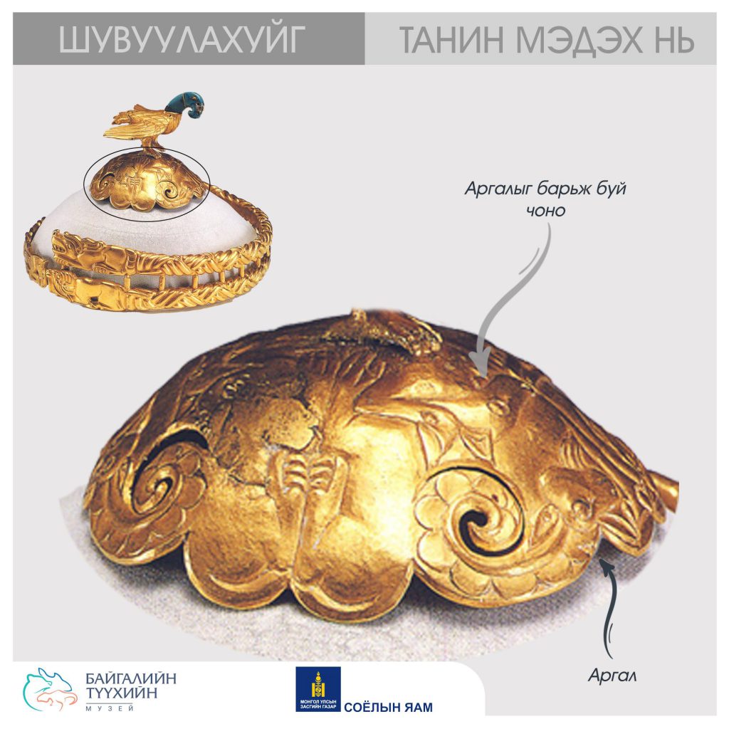 The original picture does not do the Ar Tsaidam/Aluchaideng crown justice. 

The falcon's tail moves with the wearer!

See my 2022 thread for a detailed exploration of this dazzling artifact – with lots of high-quality photos:
x.com/csen_nomads/st…

[Image credits in thread]