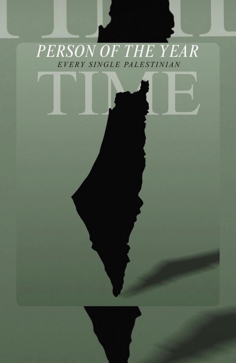 Fredwreck's tweet photo. People of the Year 🇵🇸✊🏽 https://t.co/9lSU0x2DCu
