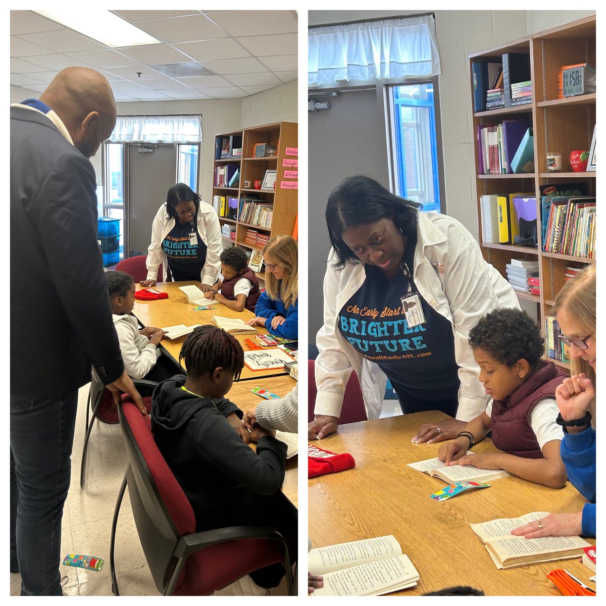 Thrilled to welcome Dr. Battle to our school today! 🍎 It was exciting to showcase the incredible learning, innovation, and community spirit that make Perkerson Elementary special. #EducationLeadership #SchoolVisit #TogetherWeLearn #PESWildcats @apsupdate @principaltford