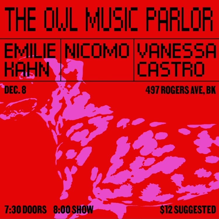 playing in new york tonight!!! ❤️ come see me