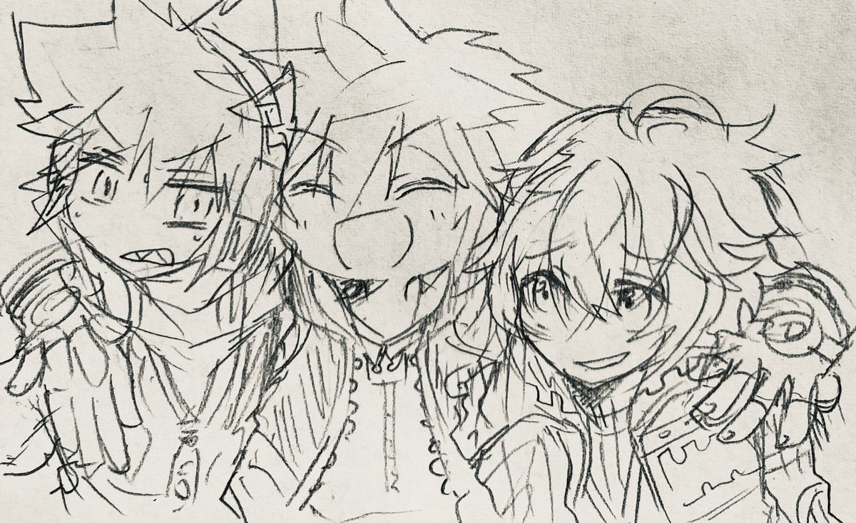 本日の落書き(突発アンケご協力ありがとうございました) 