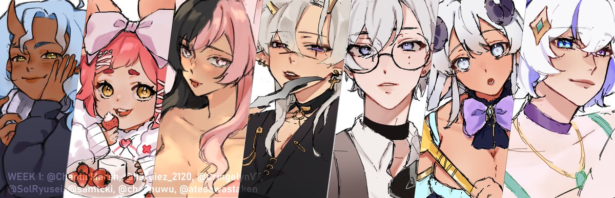 nimn_omin's tweet photo. Week 2!! 

Hello everyone! I am once again hosting a raffle where I would be getting 7 people (to do daily experimental sketches like the ones below) ..  

- No need to be a follower 
- Comment your png/chara 
- Like and share  

Thank you!! https://t.co/dt6LIc7b6A